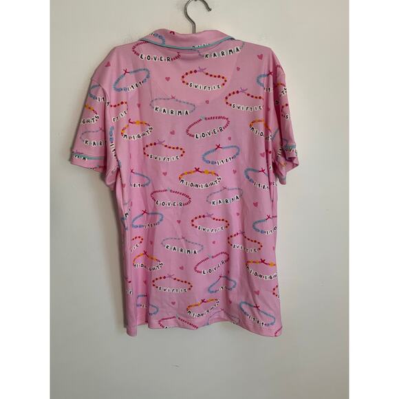 Swifty Friendship Bracelet Pima Cotton Pajamas NWT‎ size 14 - Picture 4 of 6